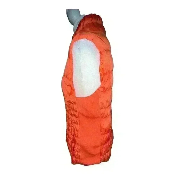Andrew Marc Marc New York Puffer Vest Women's large orange Quilted Jacket - Picture 5 of 11